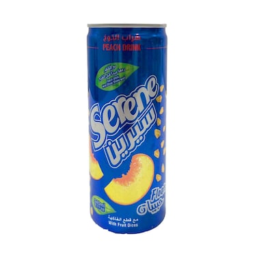 Serene Peach Float Drink 240ML