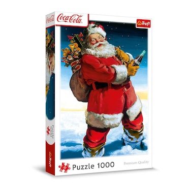 1000Pcs Santa In The Snow
