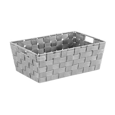 Bath Strge Basket Silver