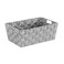 Bath Storge Basket Silver
