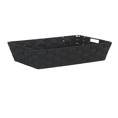 Bath Storge Basket Black