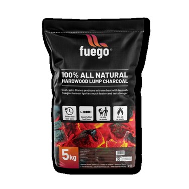 Fuego Bbq Natural Charcoal 5KG