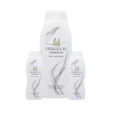 Lili  Shower Gel White 650ML 2+1 Free
