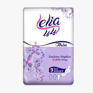 Lelia Thin Pads Night 9Pads