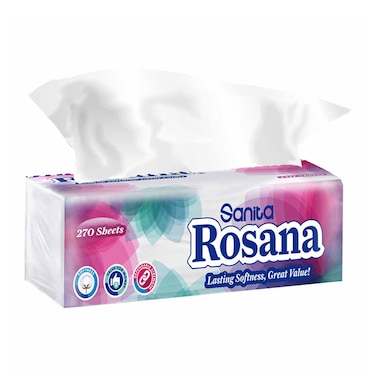 Rosana Facial Tissue 270Sheets Special Price