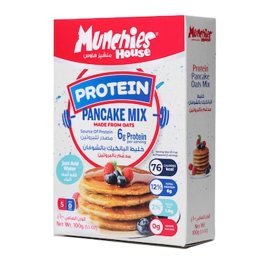 MUNCHIES PANCAKE PROT SALT OAT 100G
