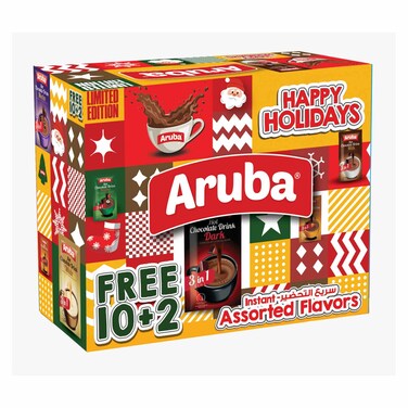 Aruba Hot Chocolate 3In1 26GR 10+2 Free