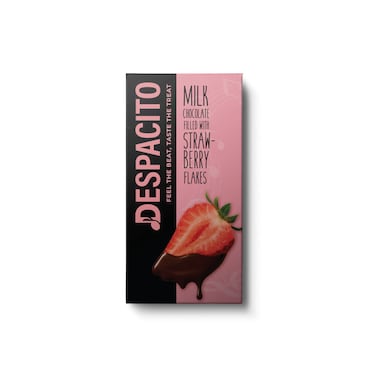 Despacito Milk Chocolate Mixed Strawberry 75GR