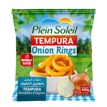Plein Soleil Tempura Onion Rng 400GR