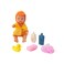 Mini Baby Doll Bathtub Duck And Yell