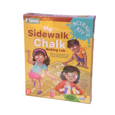 My Sidewalk Chalk Making Lab