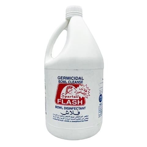 Flash Bowl Disinfectant White 4L