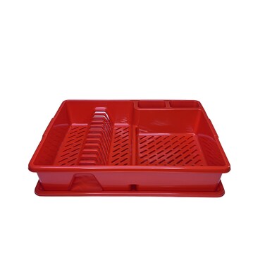 Gab Dish Drainer Large Red