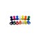 20 Pcs Color magnetic card-pins set