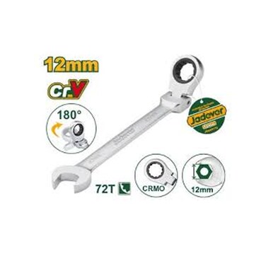 7 Pcs flexible ratchet spanner set