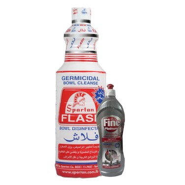 Flash Germicidal 1L+Fine Dw 200ML
