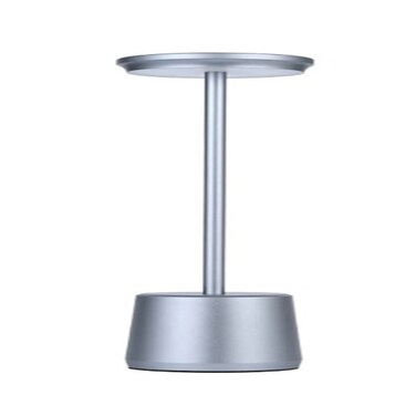 Silver  Led Table Lamp Dimmable