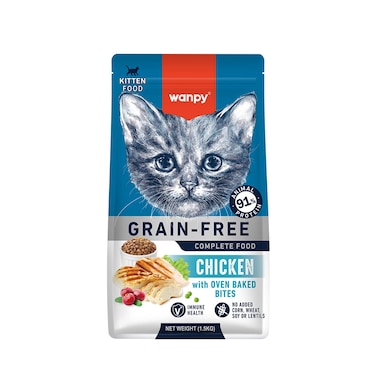 Wanpy Grain Kitten Chicken 1.5KG