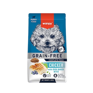Wanpy Grain Puppy Chicken 1.5KG