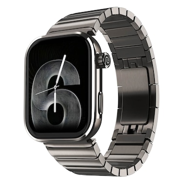 Noise Color Fit Pro 6 Max Smartwatch Pure Titanium