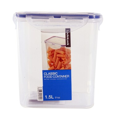 Dish Lock And Lock Rectangle Food Container 1.5L