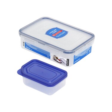 Dish Lock And Lock Rectangle Food 800Ml Lunch Box