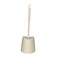 Toilet Brush Set Oval Beige