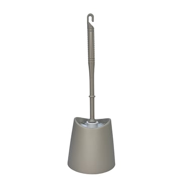 Toilet Brush Set Oval Moka