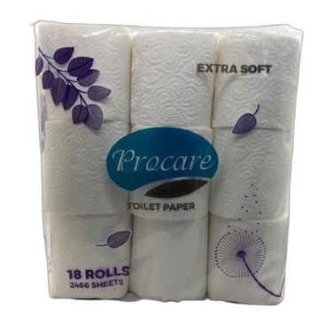 Procare Toilet Rolll Soft 18 Rolls