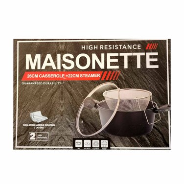 Tableware Range Maisonette Deep Frying Pan 26CM
