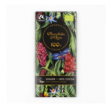 Choc And Love Org Dark Ginger 100% 80GR