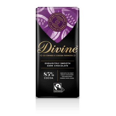 Divine Dark Choc 85% 90GR