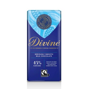 Divine Milk Choc 45% 90GR