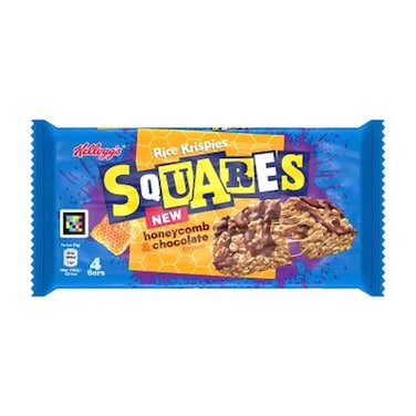 Kelloggs Krispie Sqr Honey Comb 4PK