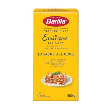 Barilla Lasagne Egg 30 Sfoglie 500GR
