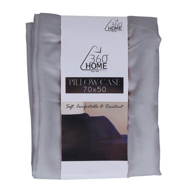 360 Home Pillow Case 70X50CM Gray