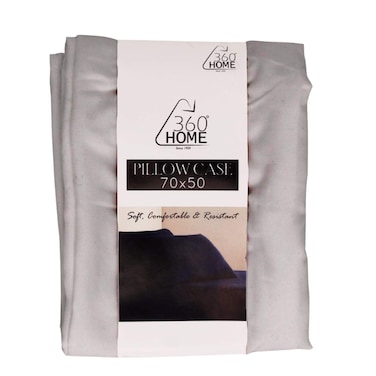 360 Home Pillow Case 70X50CM Greige