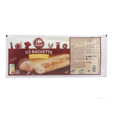 Baguette Precooked Stone Oven 250GR