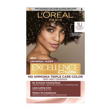 Excellence Hair Color Nudes Black 1U
