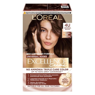 Excellence Hair Color Nudes Brown 4U