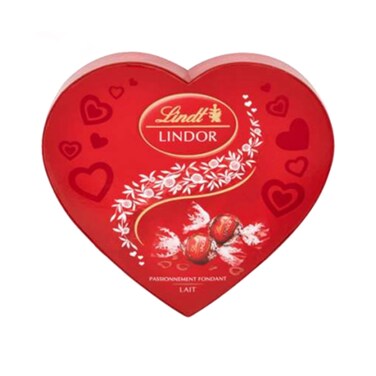 Lindt Lindor Heart Box Milk 160GR