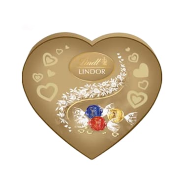 Lindt Lindor Heart Box Assorted 160GR