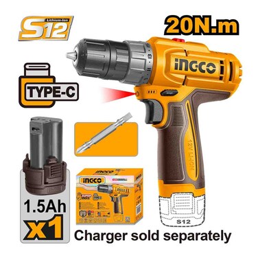 Ingco Cordless Drill Cdli122061
