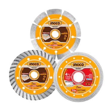 Ingco Dry Diamond Disc Set 3 Pieces