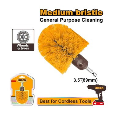 Ingco Medium Bristle Brush