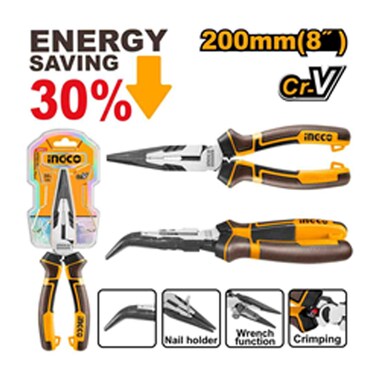 Ingco Leverage Bent  Pliers