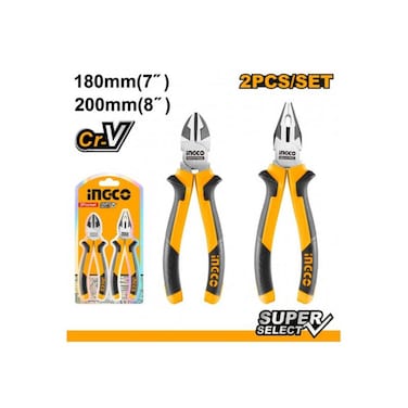Ingco Pliers Set 2 Pieces
