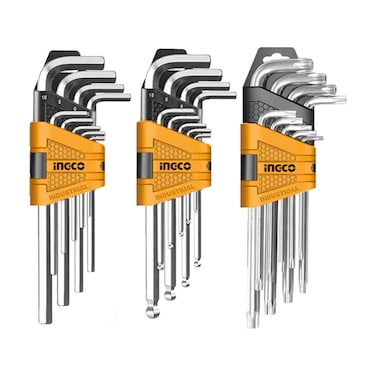 Ingco Hex Key And Torx Key 27 Pieces