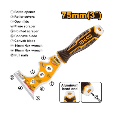 Ingco Multifunction Putty Trowel
