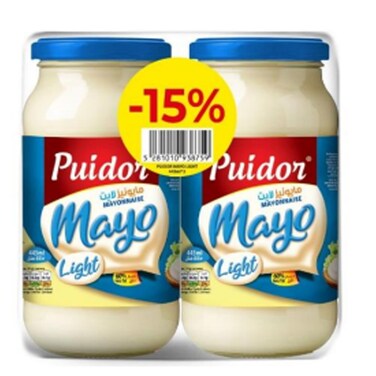 Puidor Mayonnaise Light 445MLX2 